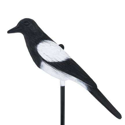 IM035 Elster – Vogelabwehr, Dekoration für Balkon, Terrasse und Garten 