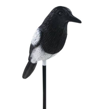 IM035 Elster – Vogelabwehr, Dekoration für Balkon, Terrasse und Garten 
