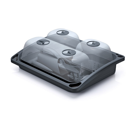 INST01-S433 MINI GEWÄCHSHAUS SETZKASTEN + WERKZEUG