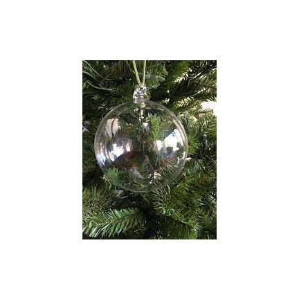 TG35233-BN FULL FOLDING ACRYLIC BALLS PLASTIC 12cm TRANSPARENT
