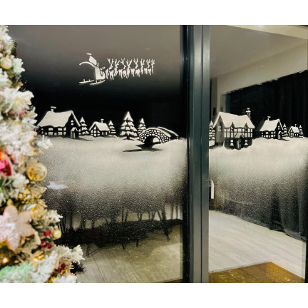 Künstlicher Schnee im Sprühdosenformat, Original aus Belgien, für den Weihnachtsbaum und Fenster, Weihnachtsschmuck, 150 ml