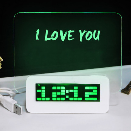 K143A HUB UHR USB ERINNERUNG WECKER