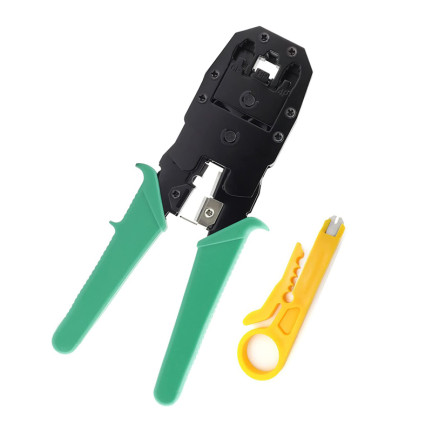 TV37 RJ-45 RJ45 RJ12 RJ11 RJ9 + CRIMPER