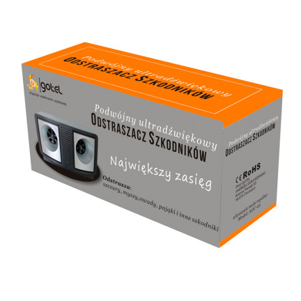 ZW25 NAGETIERABWEHR DUAL SONIC RATTEN MÄUSE INSEKTEN