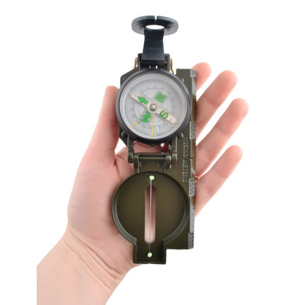 HH56 PROFESSIONELLER KOMPASS ABSCHLIESSBARER REISEKOMPASS ARMEE