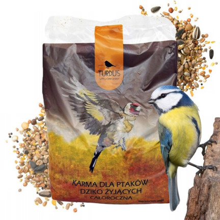 Mischfutter für Wildvögel, Ganzjahresfutter, Getreidekörner, Turdus 1 kg