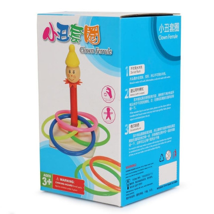 Tg50052 Holzreifen Spielzeug Ringo Zielwerfen Geschicklichkeit Wettbewerb