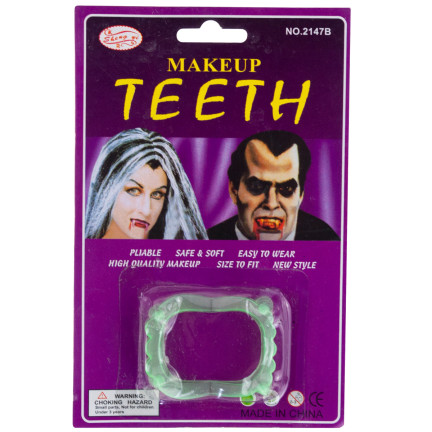 KK1 ZÄHNE VAMPIR KIEFER HALLOWEEN ZÄHNE 
