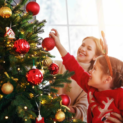 TG63128-2 WEIHNACHTSBAUMKUGELN 10CM 3TLG. SATZ UNZERBRECHLICHE KUGELN WEIHNACHTSBAUMSCHMUCK