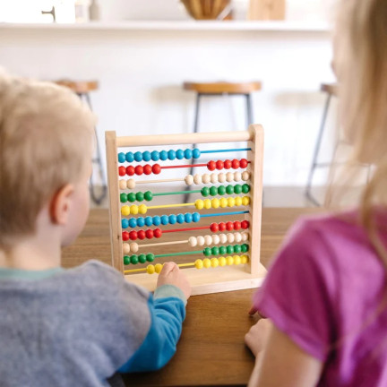 TG67013 Holzrechenbrett zum Erlernen des Rechnens für Kinder