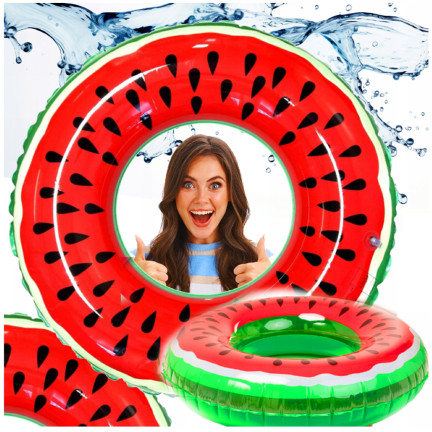 3517 WASSERMELONE AUFBLASBARES STRANDRAD ZUM SCHWIMMEN