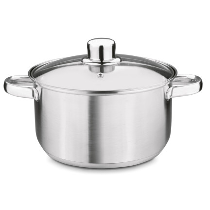 Edelstahl-Topfset, Töpfe mit Deckeln, Tadar, Bahama II, 8-teilig