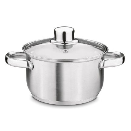 Edelstahl-Topfset, Töpfe mit Deckeln, Tadar, Bahama II, 8-teilig