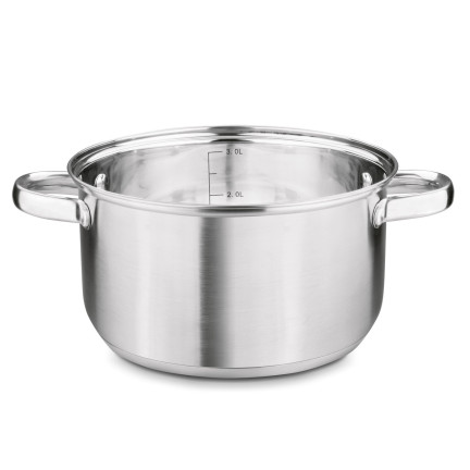 Edelstahl-Topfset, Töpfe mit Deckeln, Tadar, Bahama II, 8-teilig