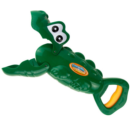 KSL745035 Wasserspielzeug für die Badewanne oder den Strand – Fischfänger in Form eines Krokodils