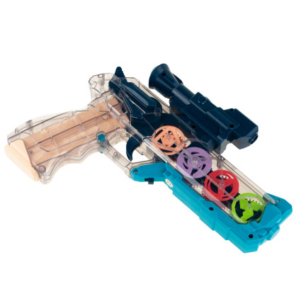 KSL745036 Effektpistole mit Zahnrädern, Licht und Sound