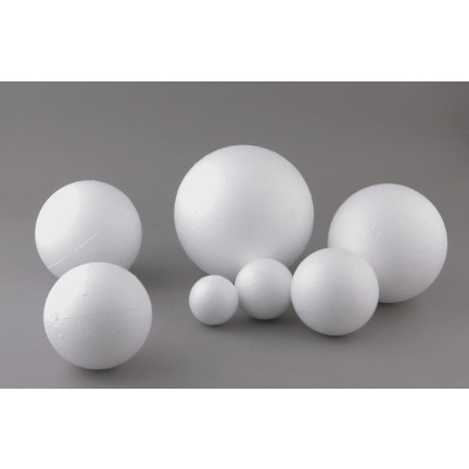 TT4 STYROPIAN BALL 6cm DECOUPAGE 10St