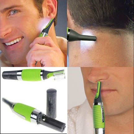 TG71361 OHR NASE AUGENBRAUEN BART HAAR TRIMMER RASIERER LEISTUNGSSTARKE ANLAGEN MIT LED