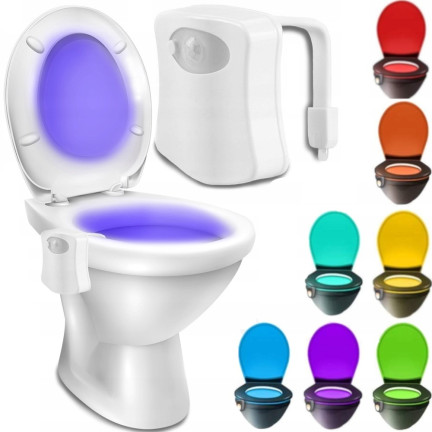 MX0188 LED TOILETTENLAMPE BEWEGUNGS- UND LICHTSENSOR