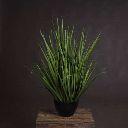 CV14611 KUNSTGRAS IN EINEM 60CM GROSSEN TOPF WIE EIN LEBENDIGES GRAS