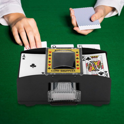 Poker-Kartenschüttler, automatischer Kartenschüttler, Pokerset, Poker
