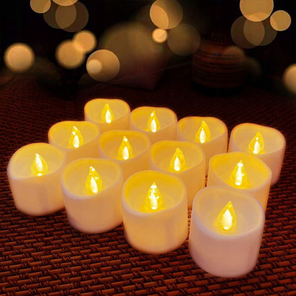 TG29567 LED-KERZENLAMPE TEALIGHT CONTRIBUTOR + Batterien
