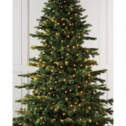LED-Lichterkette 500 L, warmweiß, Weihnachtsbaum, Weihnachtsbeleuchtung, für drinnen und draußen, 3+25 m