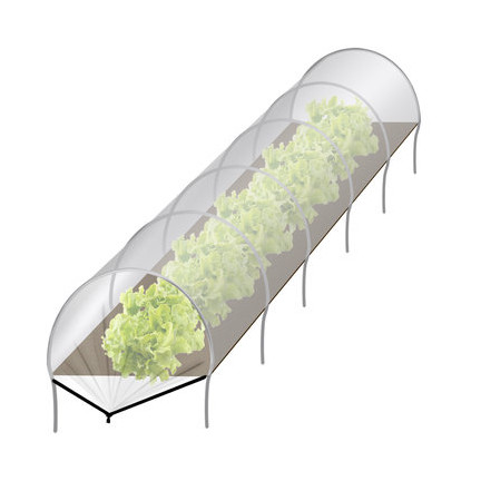 TG60609 Mini-Gartengewächshaus, Polytunnel, Pflanzfolie, Beetgewächshaus, 3m