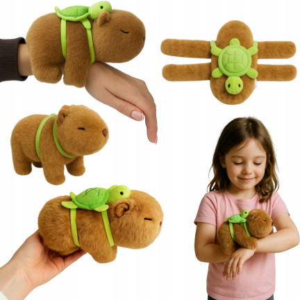 TG81323 CAPYBARA MIT RUCKSACK PLÜSCH MASCOTCHEN GESCHENK MICKEY KAPI