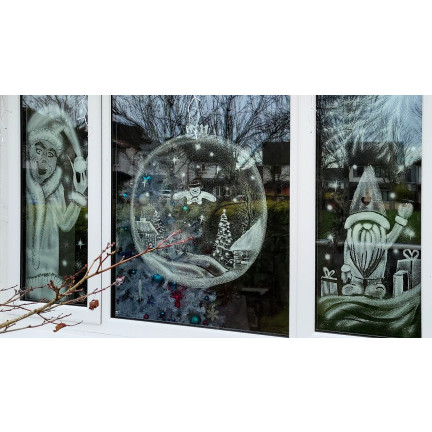 Künstlicher Schnee im Sprühdosenformat, Original aus Belgien, für den Weihnachtsbaum und Fenster, Weihnachtsschmuck, 150 ml