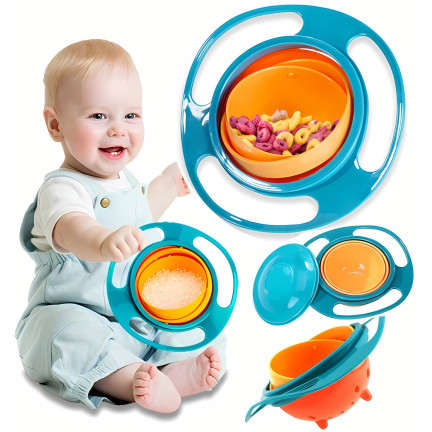 AS26 Trinklerntasse mit tropffreier Schale GYRO BOWL