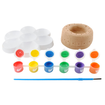 TG71197 Töpferscheibe mit Ton und Farben – Kreativ-Set für DIY-Keramik