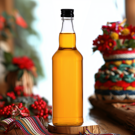 PAC5001/2 FLASCHE MONOPOL 500ML 0.5L FÜR MONSHINE WODKA SAFT LIKÖR