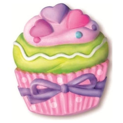 TG67288 Magnete – Kreatives DIY-Set zum Selbermachen: Cupcakes für den Kühlschrank