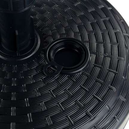 MPOR-S433 GARTENSCHIRMSTÄNDER RATTAN XXL