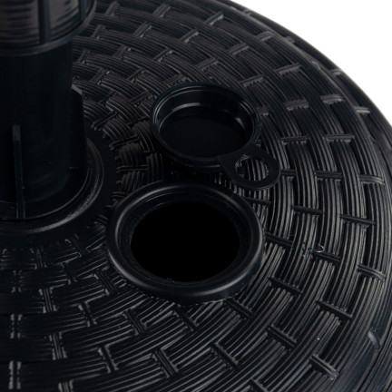 MPOR-S433 GARTENSCHIRMSTÄNDER RATTAN XXL