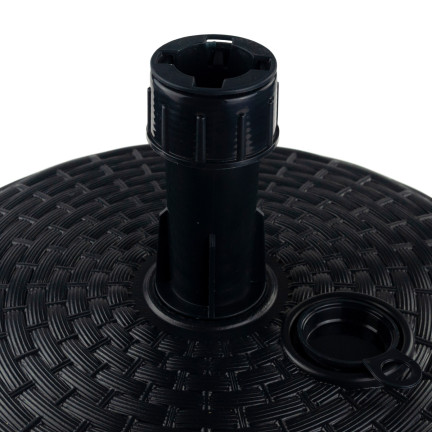 MPOR-S433 GARTENSCHIRMSTÄNDER RATTAN XXL