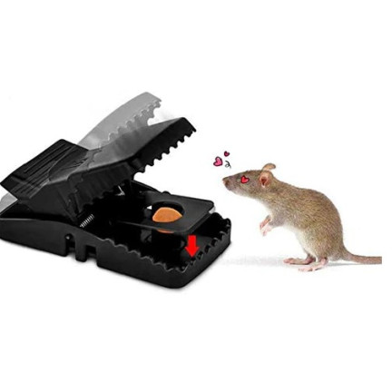 TG56442 GROSSE MAUS PFOTEN RATTE SCHÄDLINGSFALLE WIEDERVERWENDBARE FALLE STARK