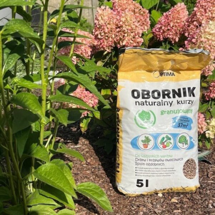 BIO28 OPTIMA 5L granulierter Hühnermist natürlicher organischer Dünger