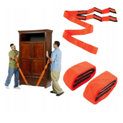 XA095 POLYESTER-ENTNAHMEGURTE SATZ MIT 2 TRANSPORTGURTEN