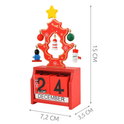 4898 HOLZ-WEIHNACHTSKALENDER
