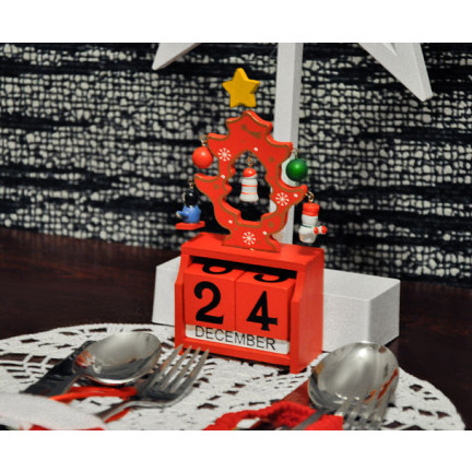 4898 HOLZ-WEIHNACHTSKALENDER