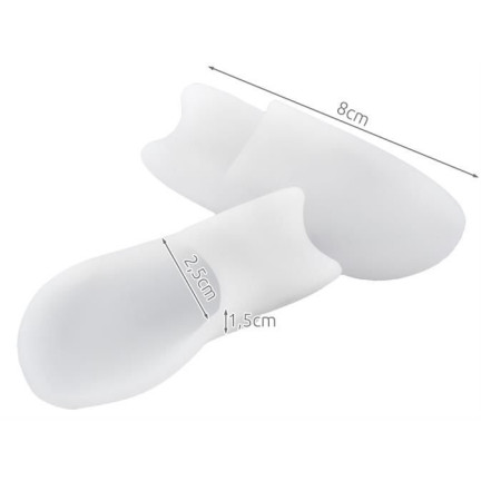 TG56628 Hallux Valgus Keil SEPARATOR FÜR Zehen 2PTS