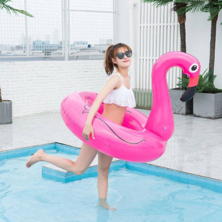 2648 FLAMINGO ROSA SCHWIMMRAD FÜR KINDER