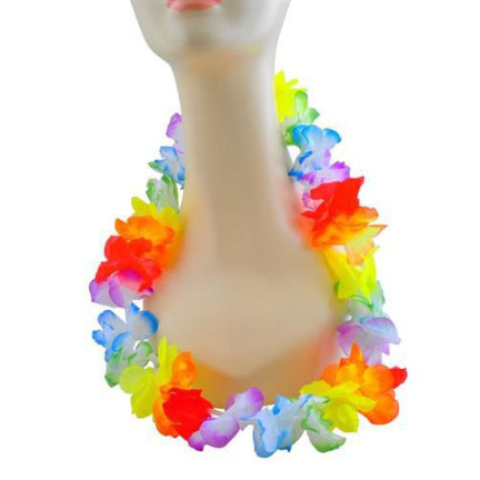 SP52 HAWAIIANISCHE BLUMEN HALSKETTE PARTY