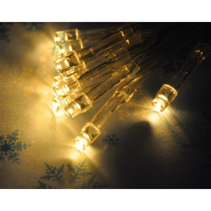 KK81CB WEIHNACHTSBAUMBELEUCHTUNG 10LED FÜR WEIHNACHTSBAUM BATTERIEN AA WARM WEISS