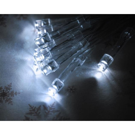 KK81ZB WEIHNACHTSBAUMBELEUCHTUNG 10LED FÜR WEIHNACHTSBAUM BATTERIEN AA KALTWEISS