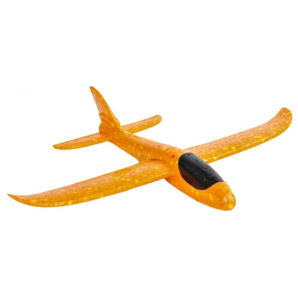 9138 Flugzeug Styropor Segelflugzeug Dart Orange