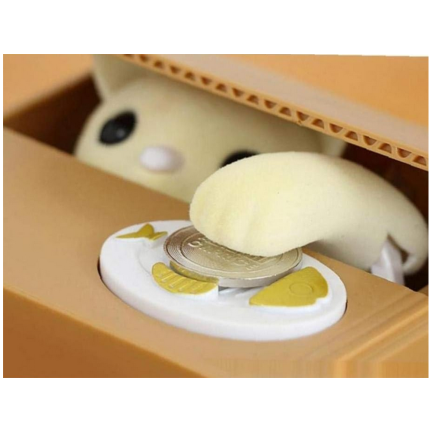 TG66907 SPARSCHWEIN KITTY KATZE INTERAKTIV AUTOMATISCH MIAUEN SPIELZEUG DIEB