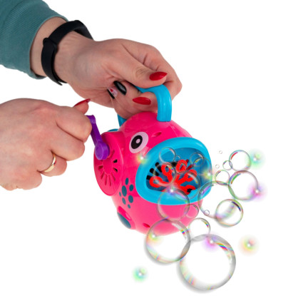 TG63352 Seifenblasenmaschine in Fischform + Seifenblasenflüssigkeit